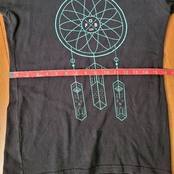 Fall Out Boy M 100% cotton band tee dreamcatcher graphic alternative goth grunge - Picture 5 of 9